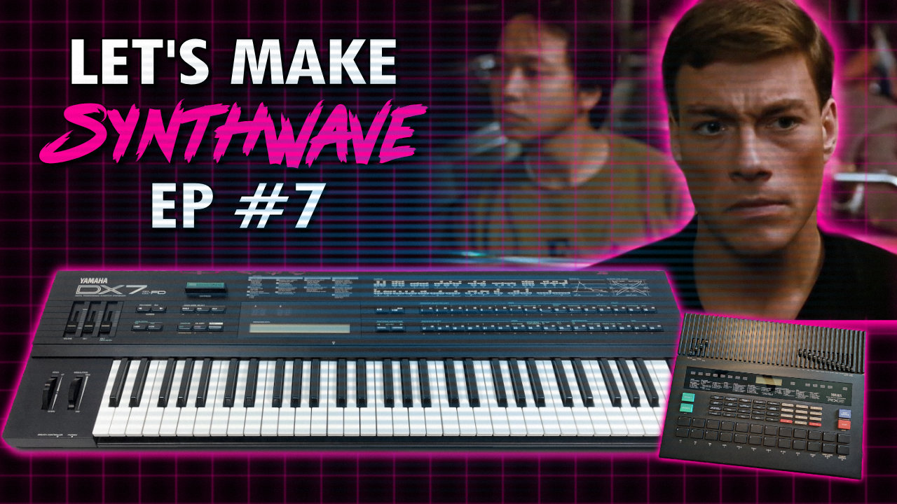 Let’s Make Synthwave! Episode #7 Yamaha DX7 and RX5 Round 2!