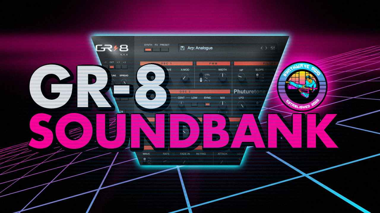 GR-8 FREE Sound Bank and Sound Design Tutorial