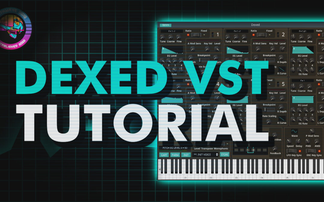 Dexed tutorial (free Yamaha DX7 emulation FM synth) | Video Manual