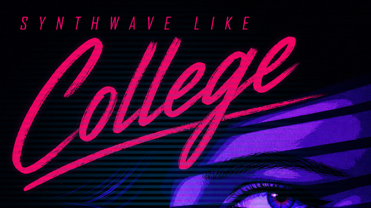 Synthwave like College 2 Square